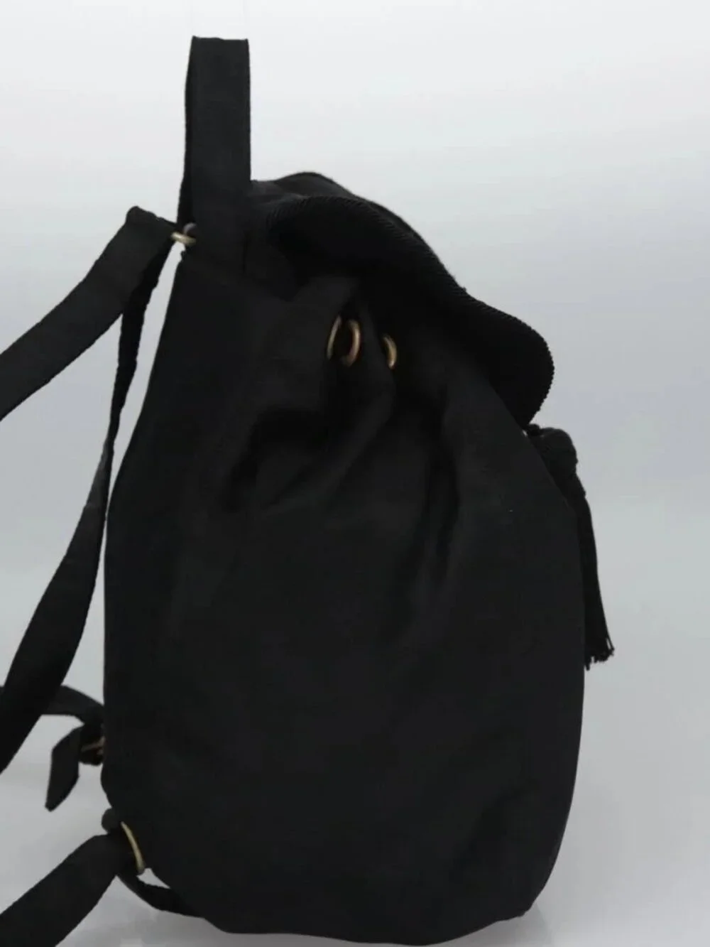 PRADA Backpack Nylon Black Auth bs23399